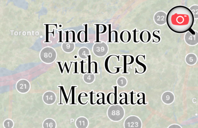 How to See Which of Your Photos have GPS Locations Inside
